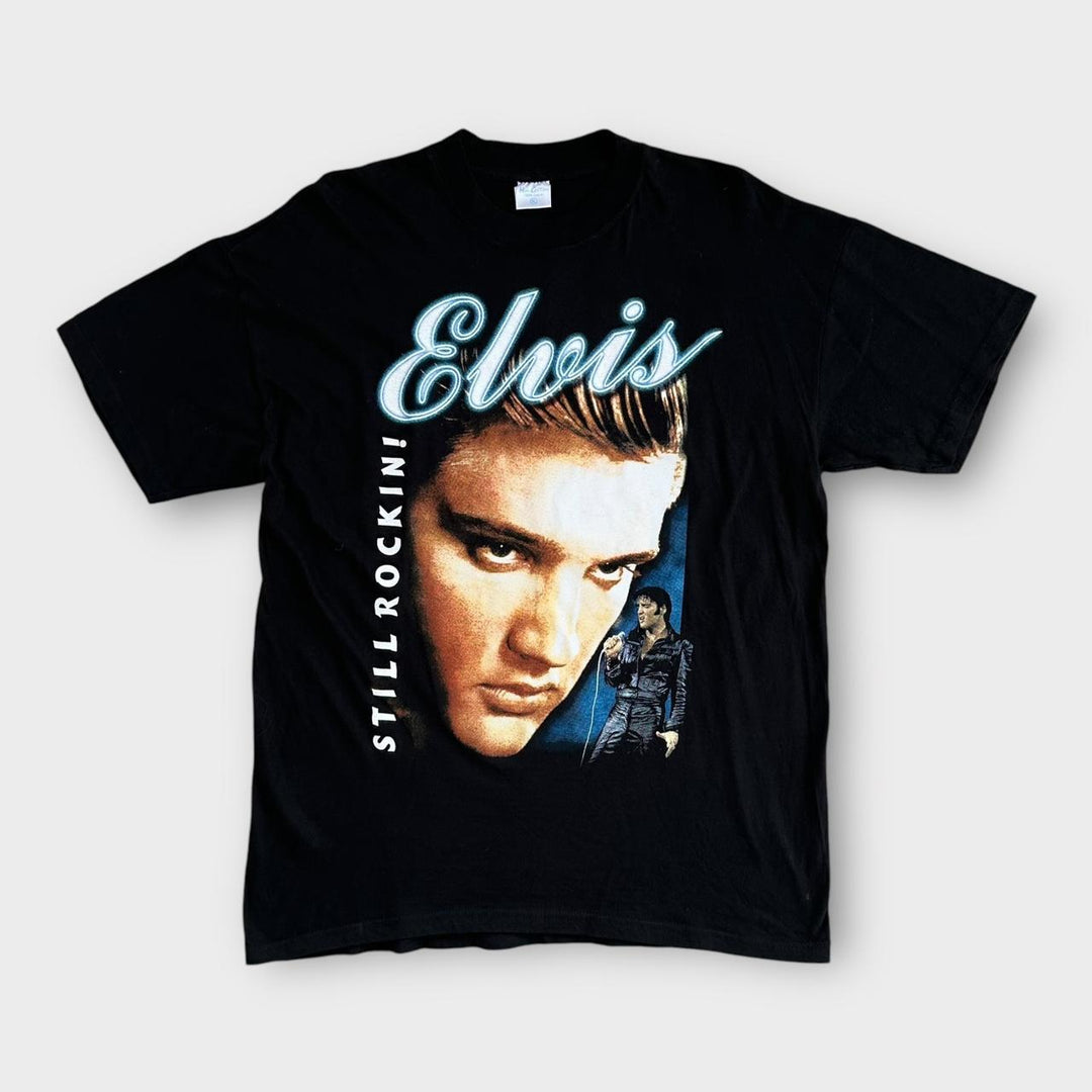 Vintage Elvis grafisk t-shirt - XL