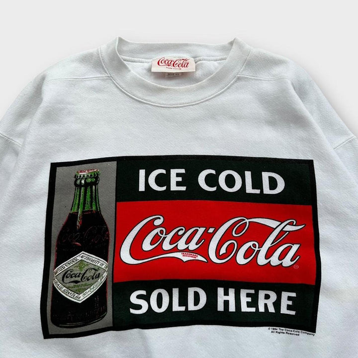 Vintage Coca Cola sweatshirt - stor