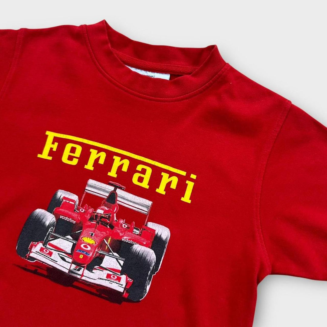 Y2K Ferrari top - dame medium