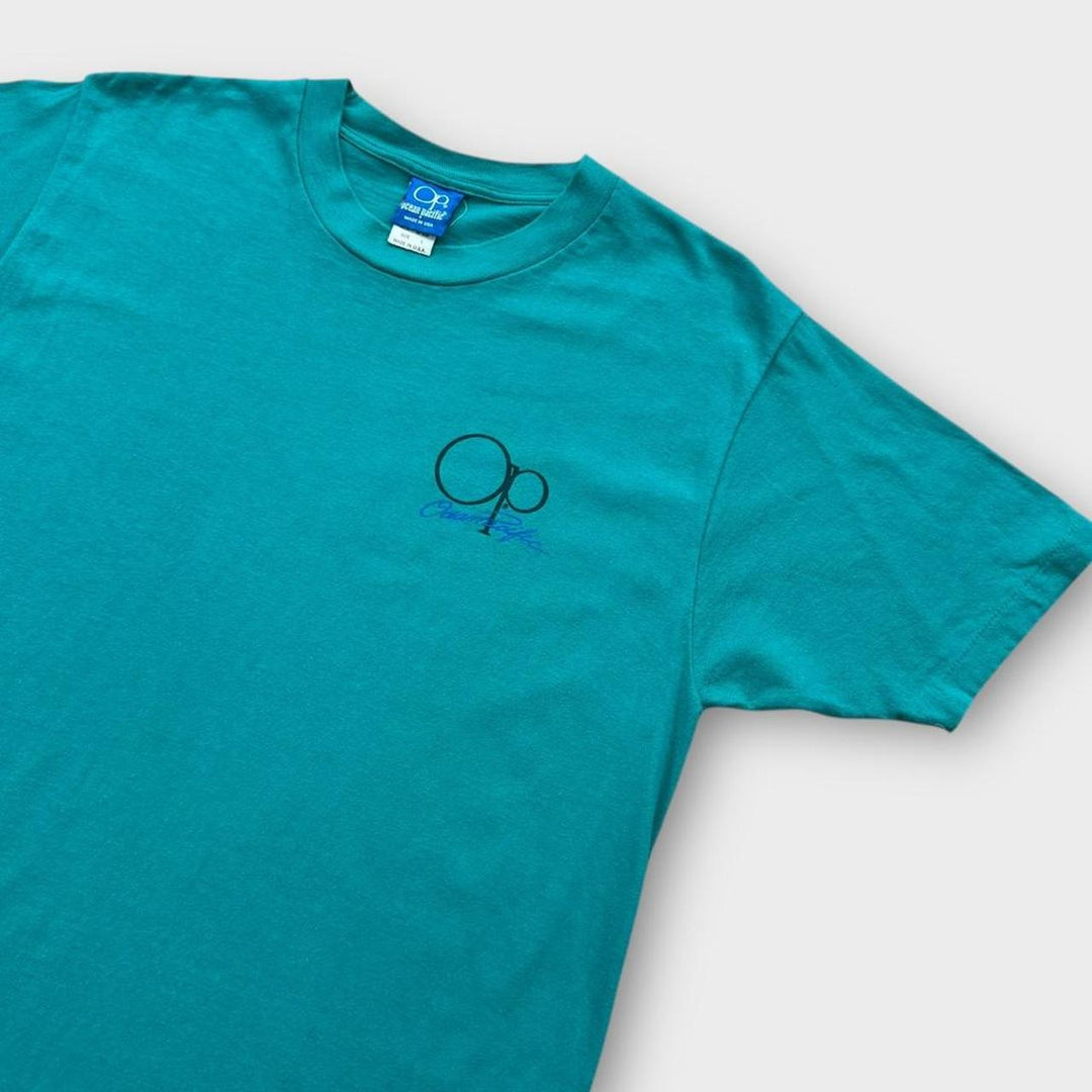 Vintage ocean Pacific grafisk t-shirt - stor