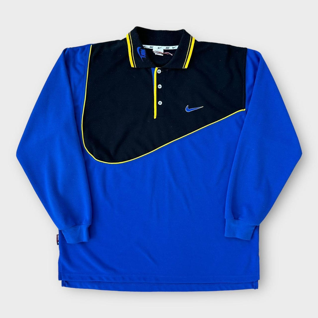Nike langærmet polo - XL
