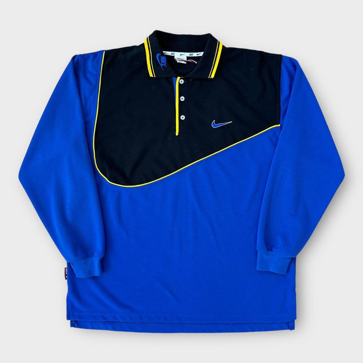 Nike langærmet polo - XL