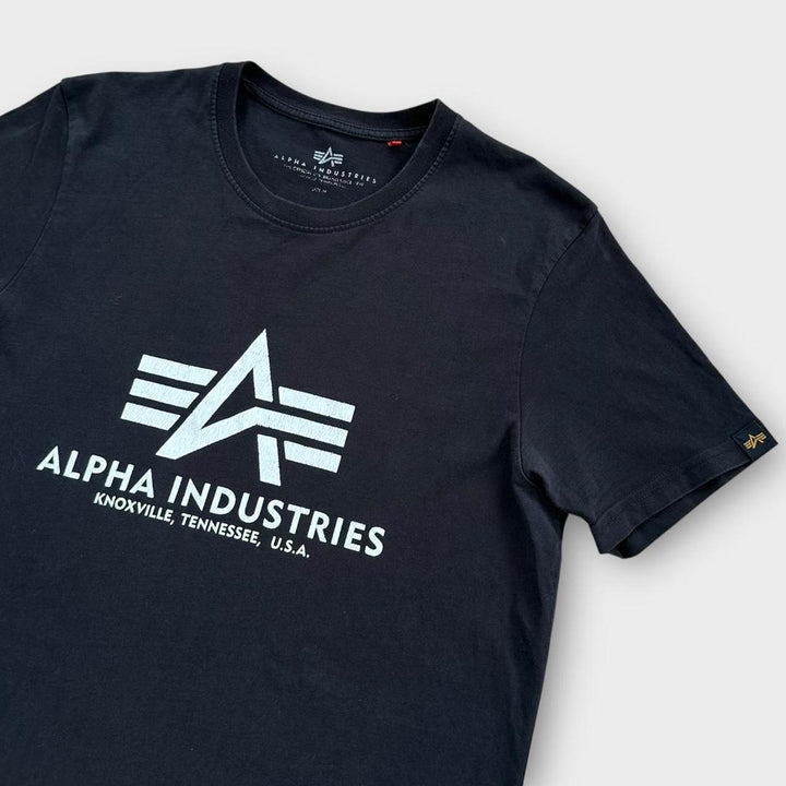 Alpha industries grafisk t-shirt - medium