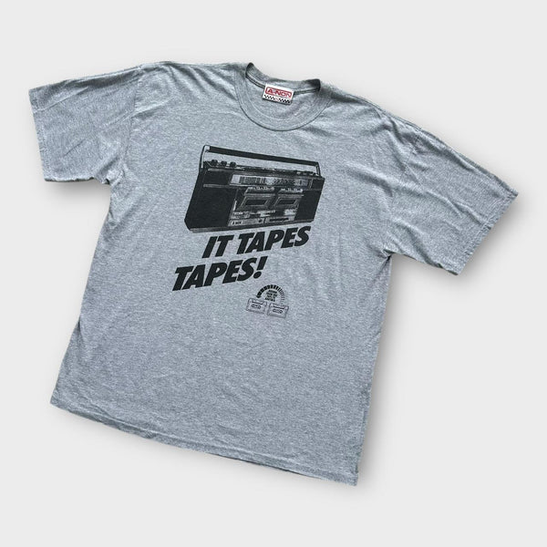 DJ tape grafisk t-shirt - XL
