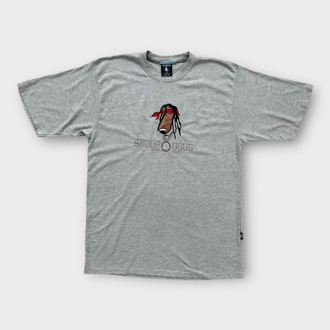 Snoop Dogg tøjfirma spell out-t-shirt - XL