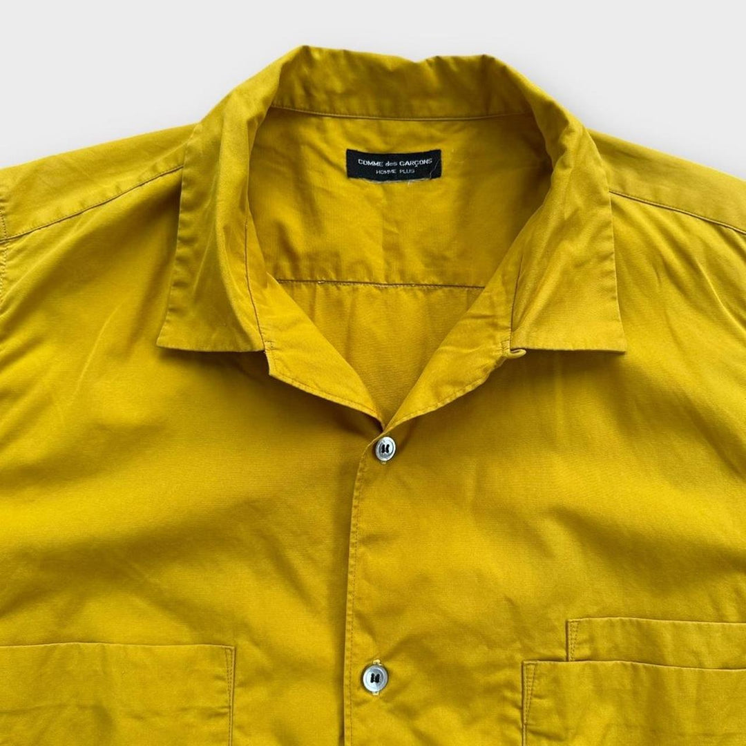 Vintage Comme des Garçons homme plus skjorte med knapper - lille (tjek mål)