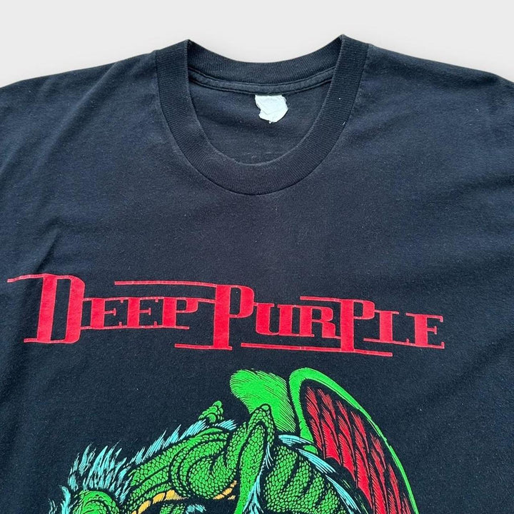 Vintage 1993 Deep Purple bånd-t-shirt - stor