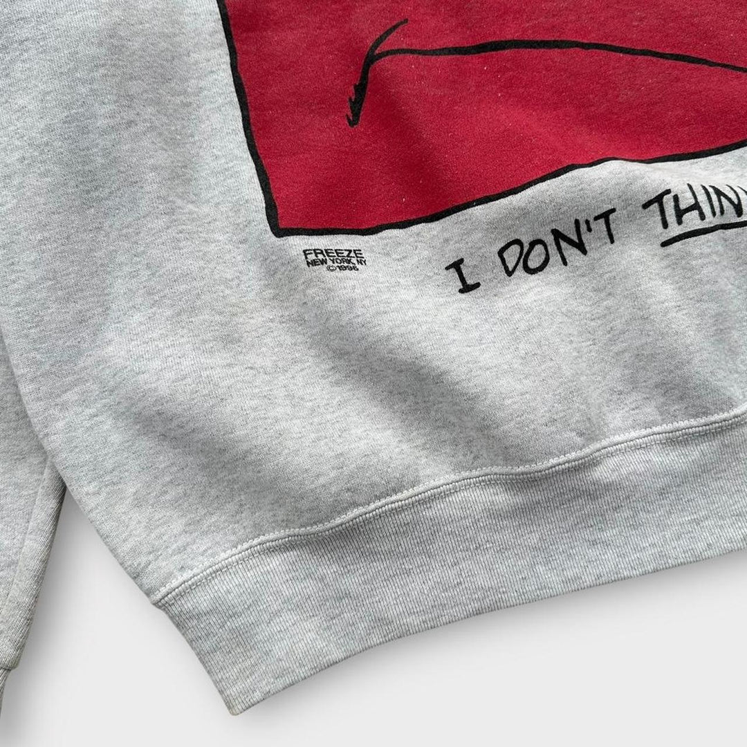 Vintage Freeze New York grafisk sweatshirt - XL