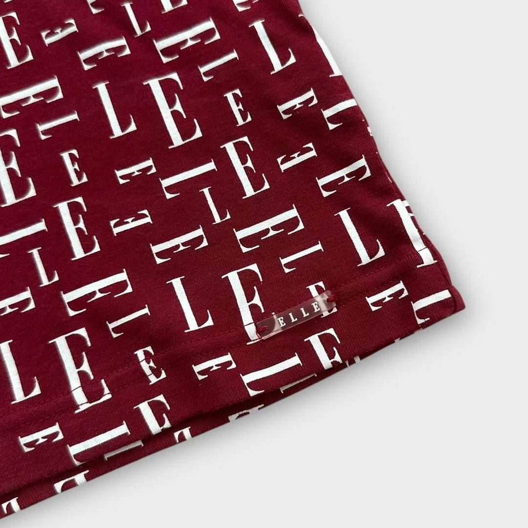 Y2K vintage Elle top - dame XL