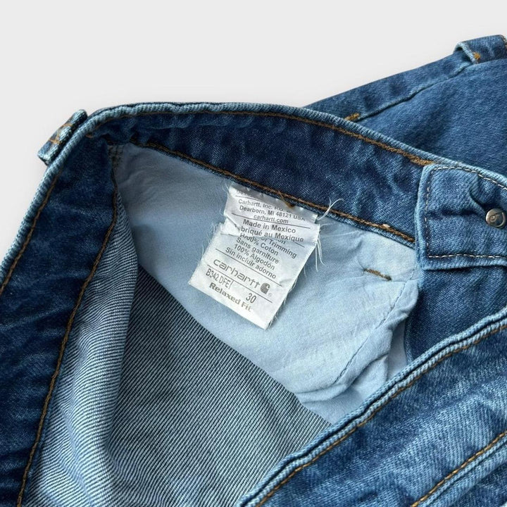 Carhartt denim arbejdstøjsshorts - 30 tommer talje