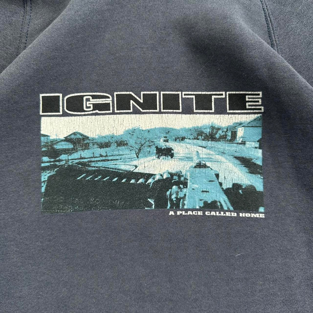 Ignite band merch hættetrøje - Medium