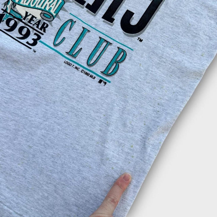 Vintage Florida marlins grafisk t-shirt - XL