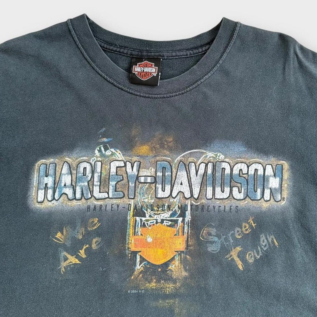 Harley Davidson grafisk t-shirt - stor