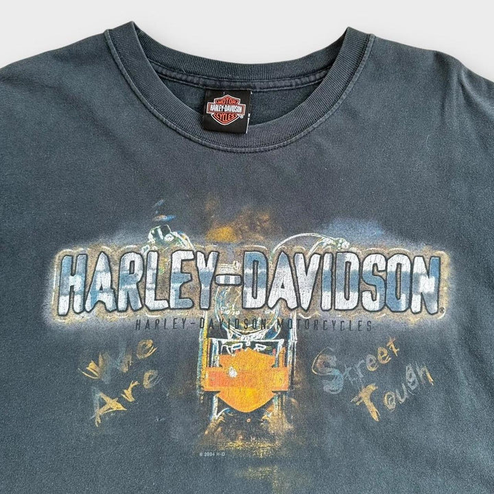 Harley Davidson grafisk t-shirt - stor
