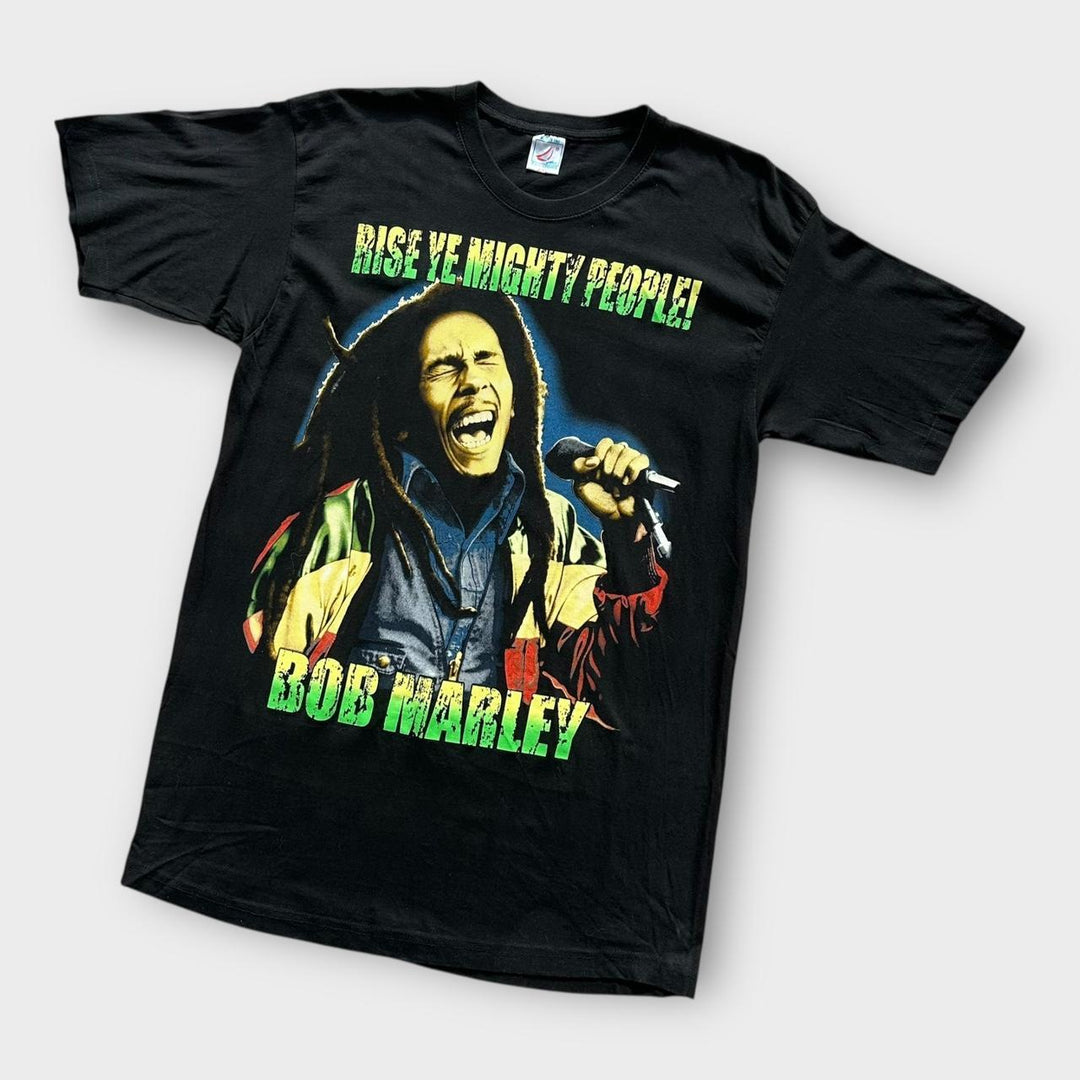 Bob Marley grafisk t-shirt - XXL (passer som en stor)
