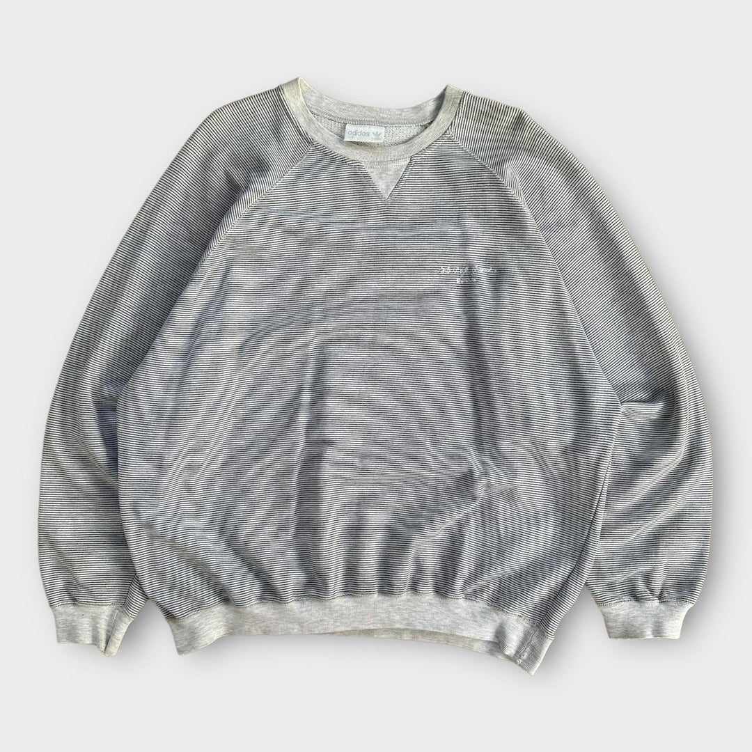 Adidas stribet sweatshirt - stor