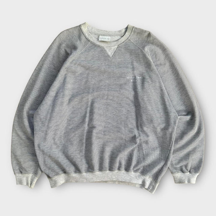 Adidas stribet sweatshirt - stor