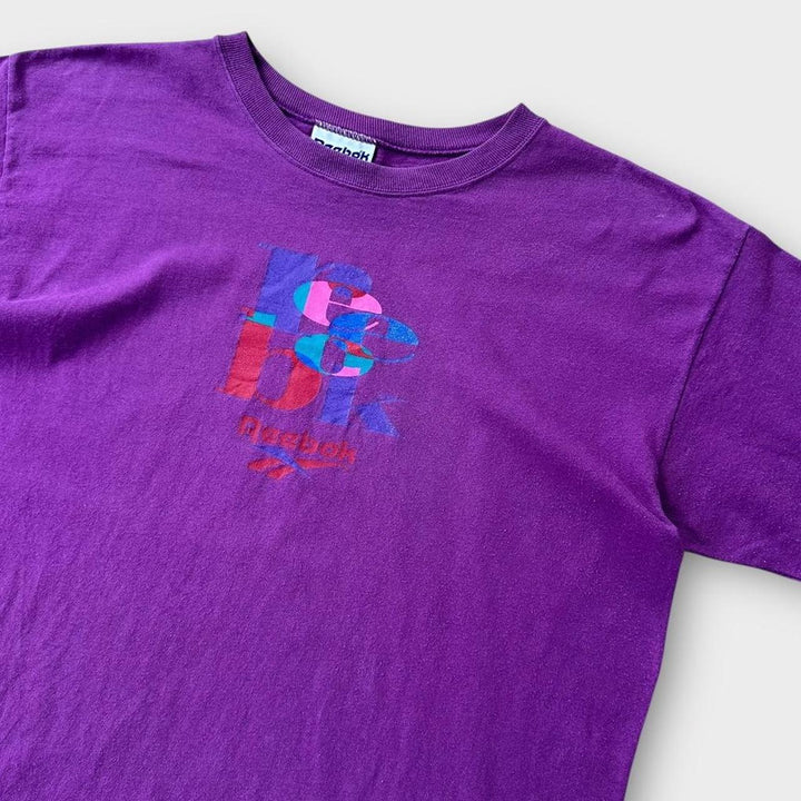 Vintage Reebok grafisk t-shirt - stor