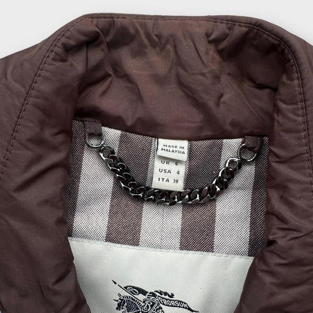 Vintage Burberry nylon trenchcoat - UK6