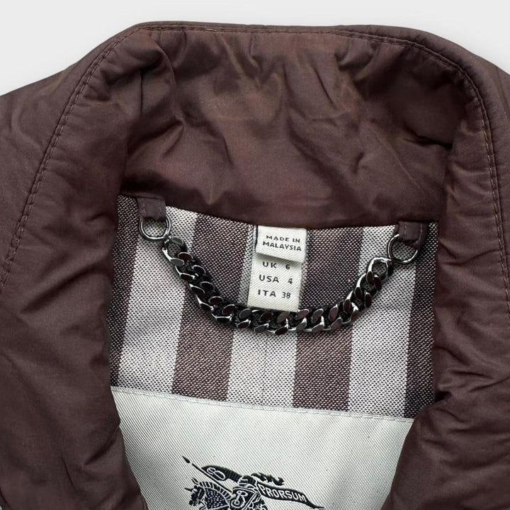 Vintage Burberry nylon trenchcoat - UK6