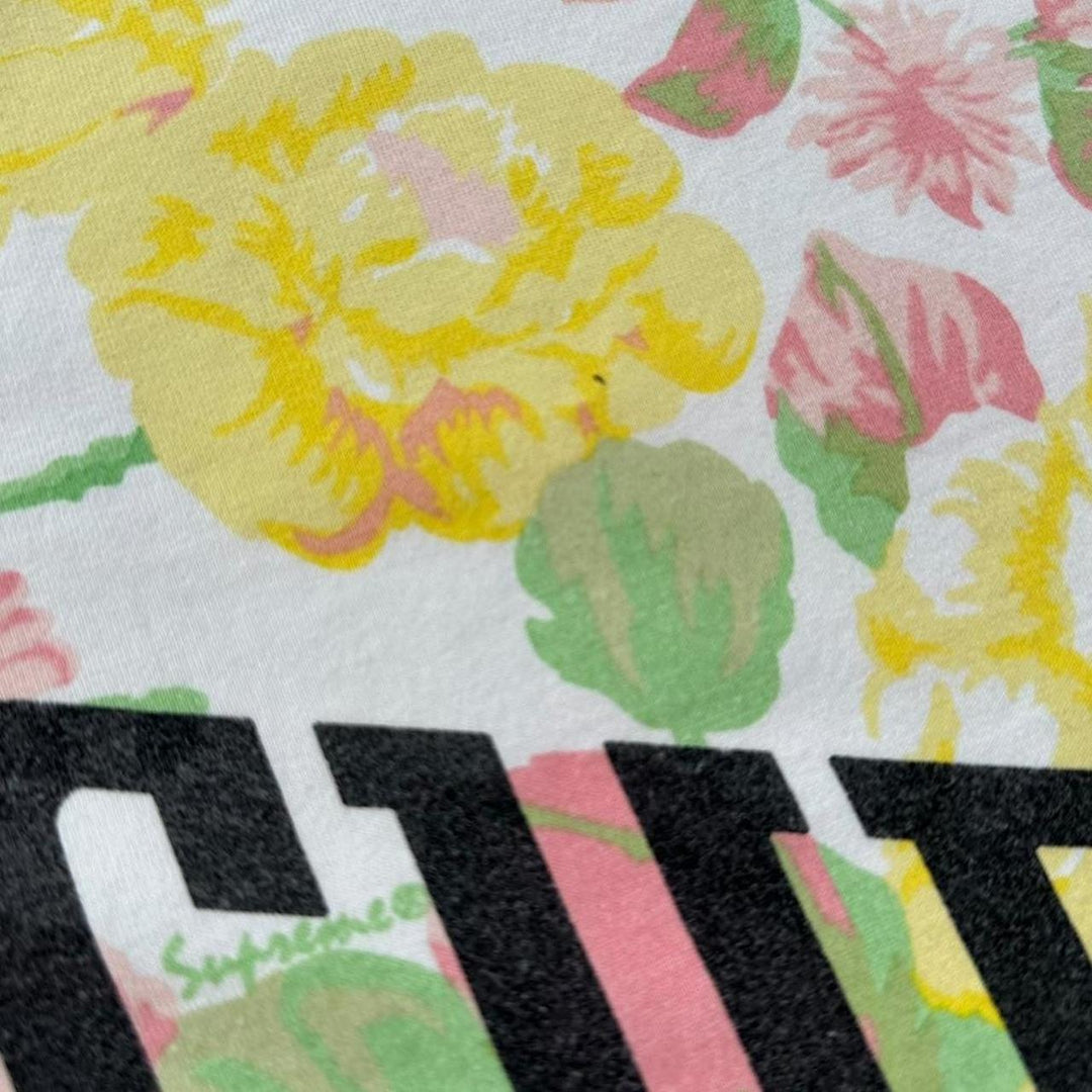 Supreme flowers grafisk t-shirt - stor