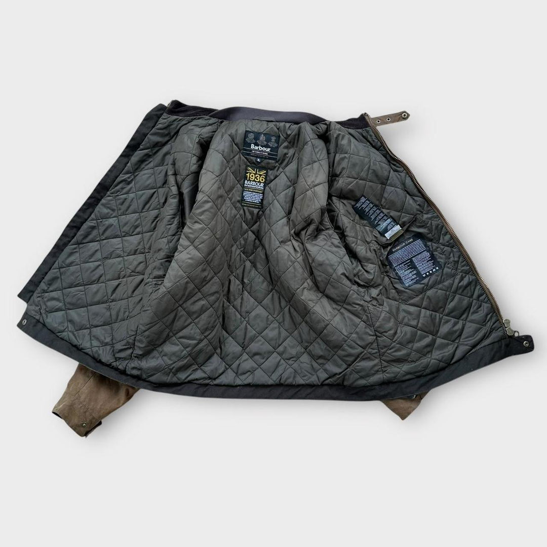 Barbour international voksjakke - XL