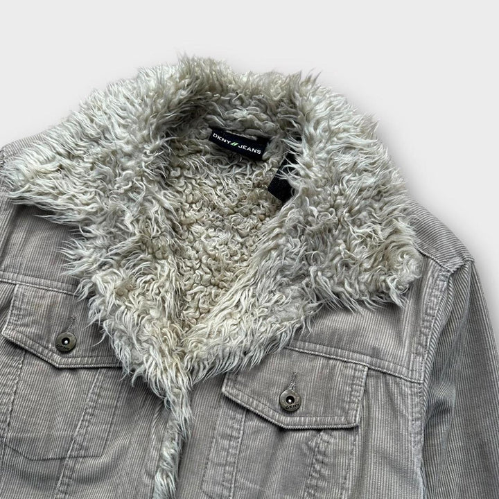 DKNY jeans afghansk jakke - dame medium
