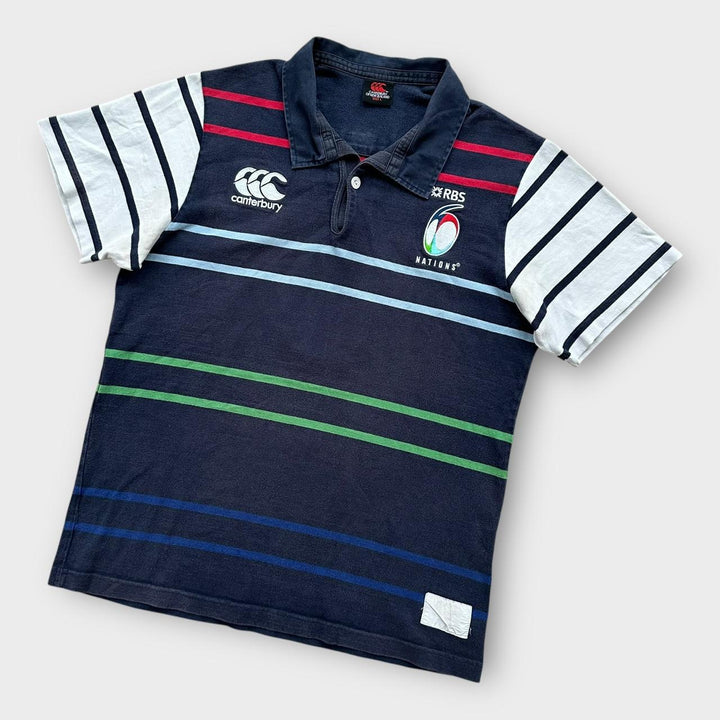 Canterbury six Nations rugby top - store børn (passer som en lille)