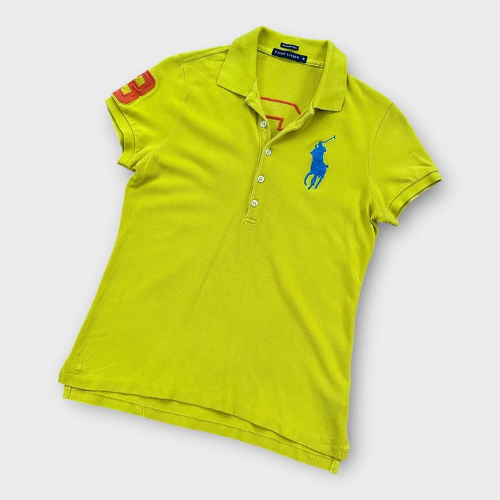 Ralph Lauren stor pony poloshirt - dame medium