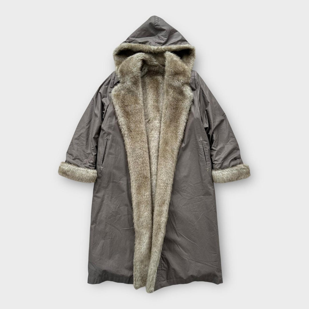 Vintage afghansk jakke - stor dame (tjek mål)