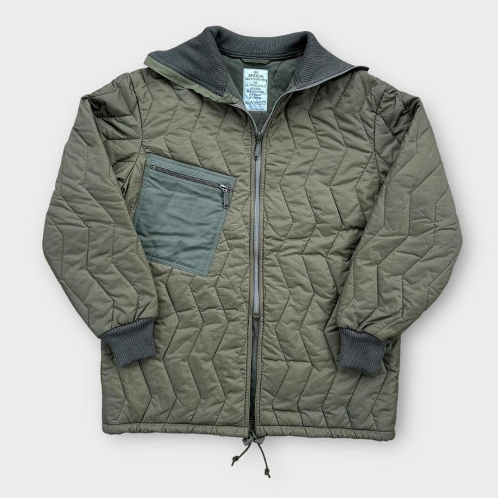 Vintage tysk militær liner jakke - medium