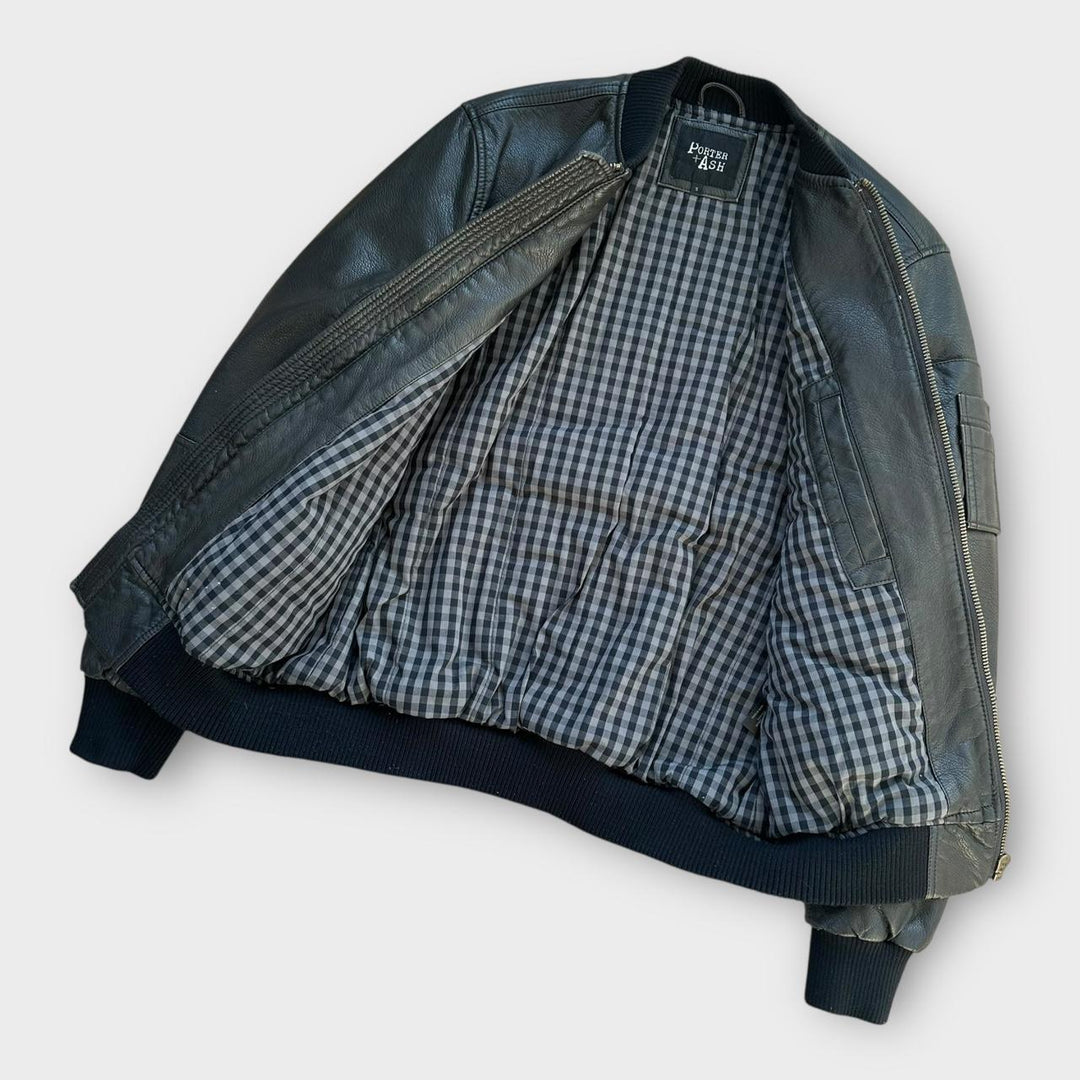 Porter og Ask læderjakke - lille