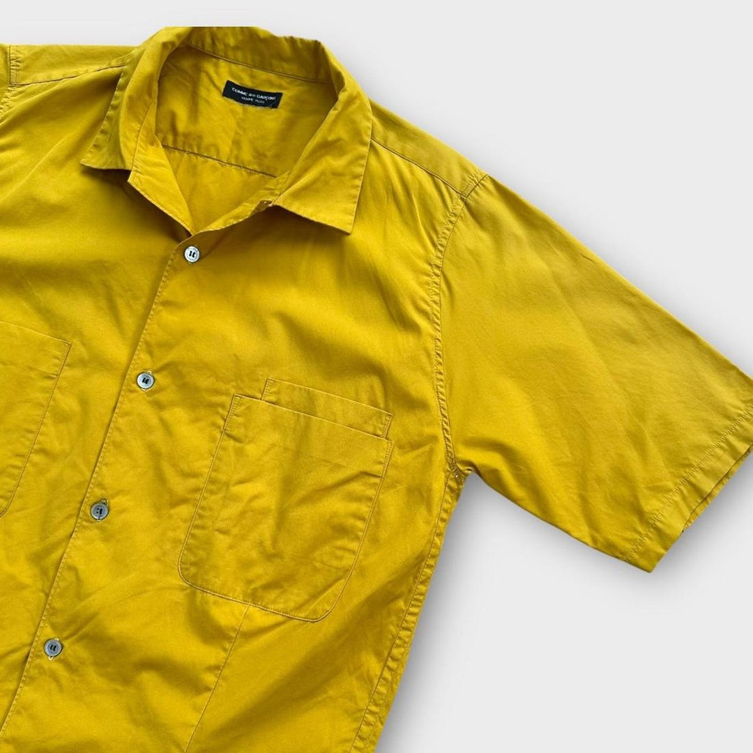 Vintage Comme des Garçons homme plus skjorte med knapper - lille (tjek mål)