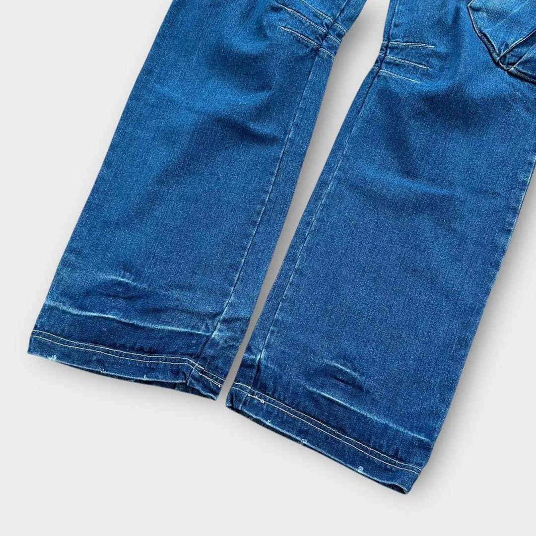 Vintage Y2K jeans med brede ben - 32 talje