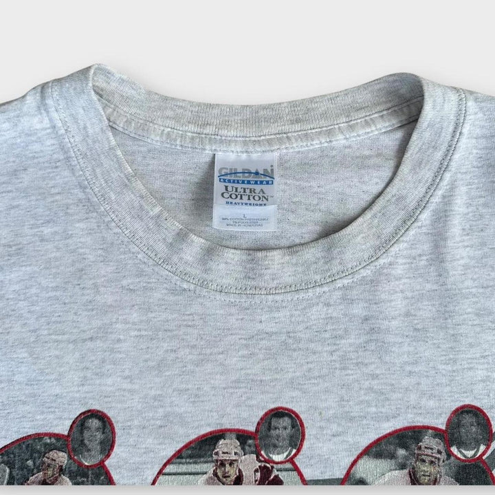Vintage NHL Detroit røde wings t-shirt - stor