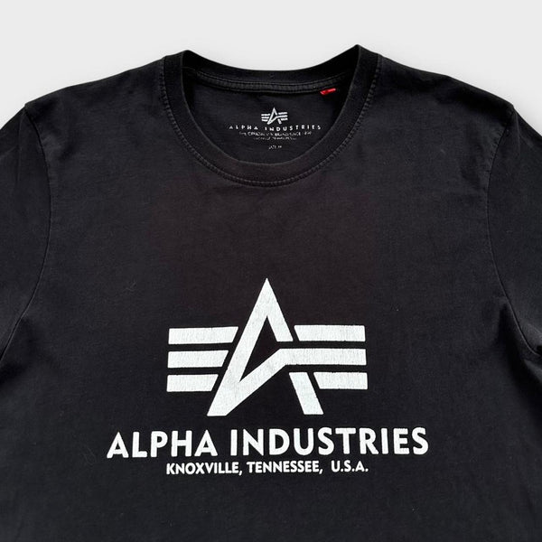 Alpha industries grafisk t-shirt - medium