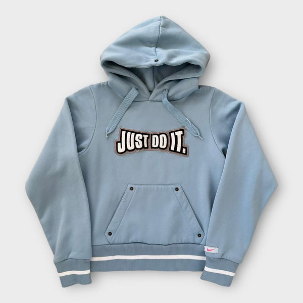 Nike spell out hættetrøje - medium til drenge (passer som en XS)