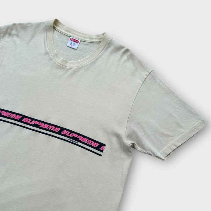 Supreme hårde varer stave T-shirt - medium