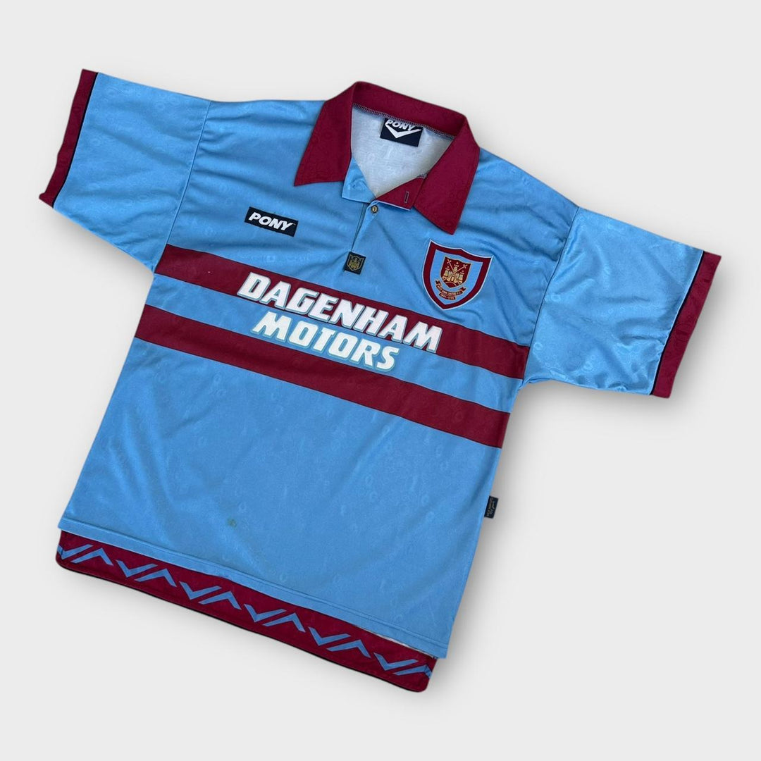 Vintage West Ham fodboldtrøje - stor