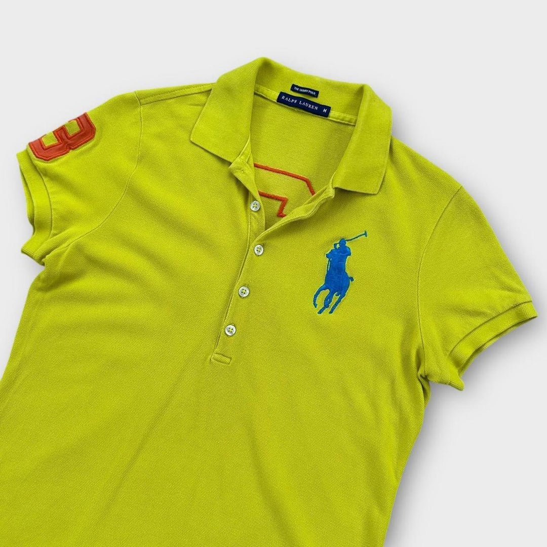 Ralph Lauren stor pony poloshirt - dame medium