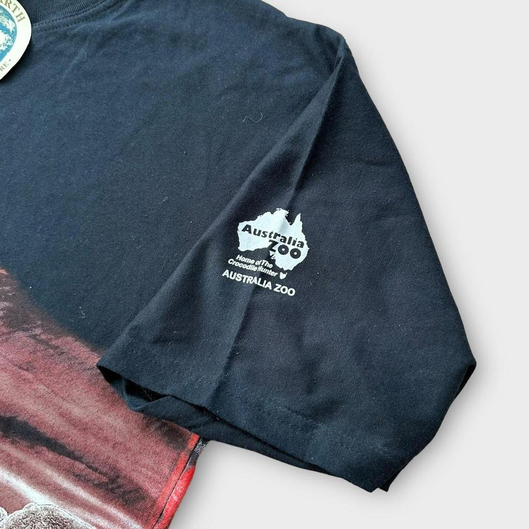 Planet earth kænguru grafisk t-shirt - XL