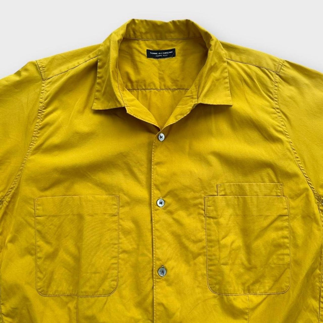 Vintage Comme des Garçons homme plus skjorte med knapper - lille (tjek mål)