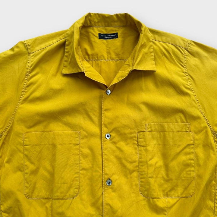 Vintage Comme des Garçons homme plus skjorte med knapper - lille (tjek mål)