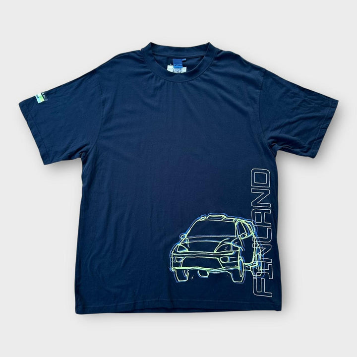 Vintage Motor rally grafisk t-shirt - XXXL