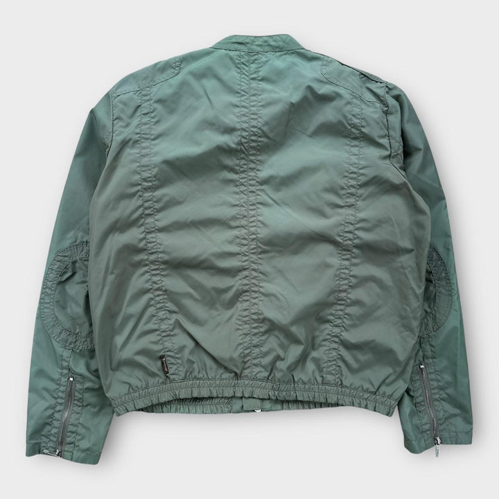 Moncler bikerjakke - størrelse 5 (dame XL)