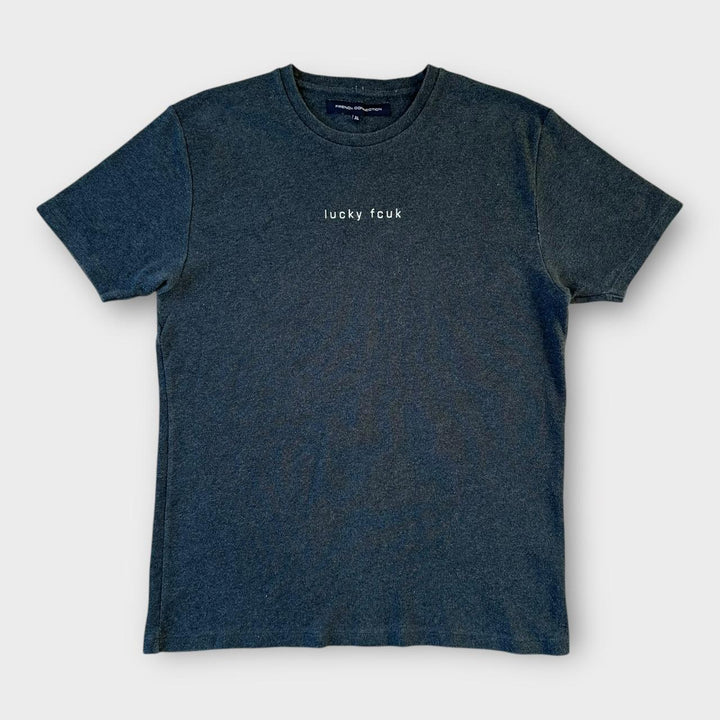 Fransk forbindelse slogan t-shirt - XL (passer medium)