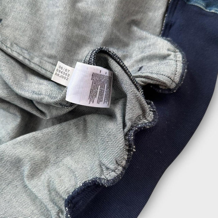 Vintage Adidas denim bomberjakke - medium