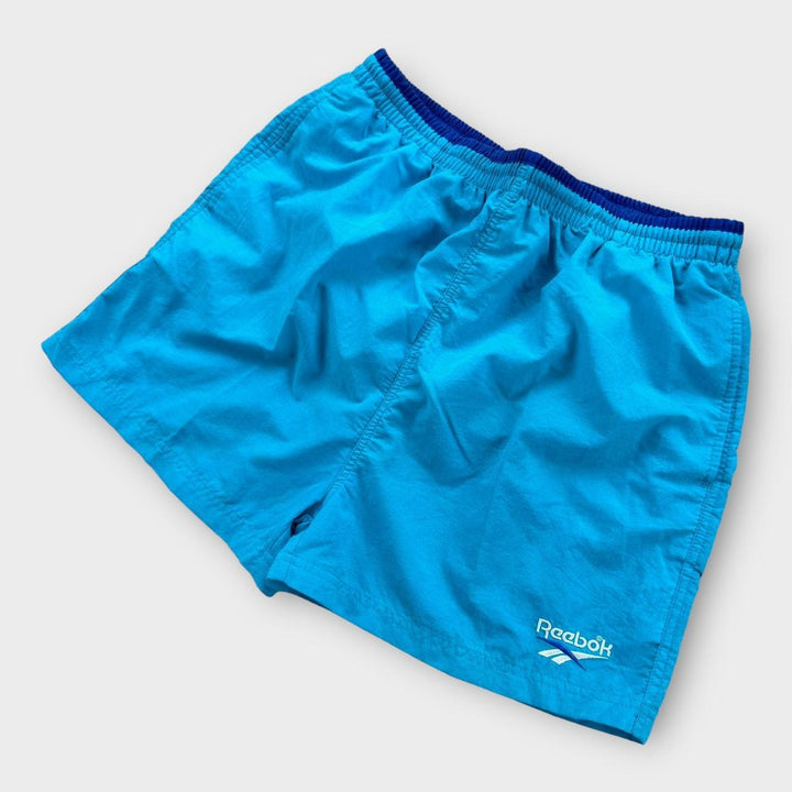 Reebok blå shorts - små (elastisk med snøre)