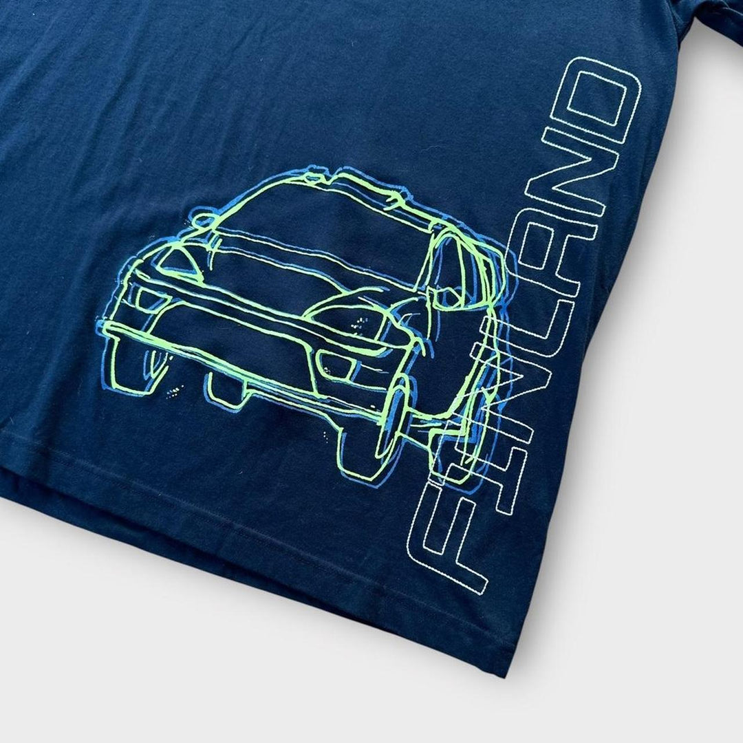 Vintage Motor rally grafisk t-shirt - XXXL