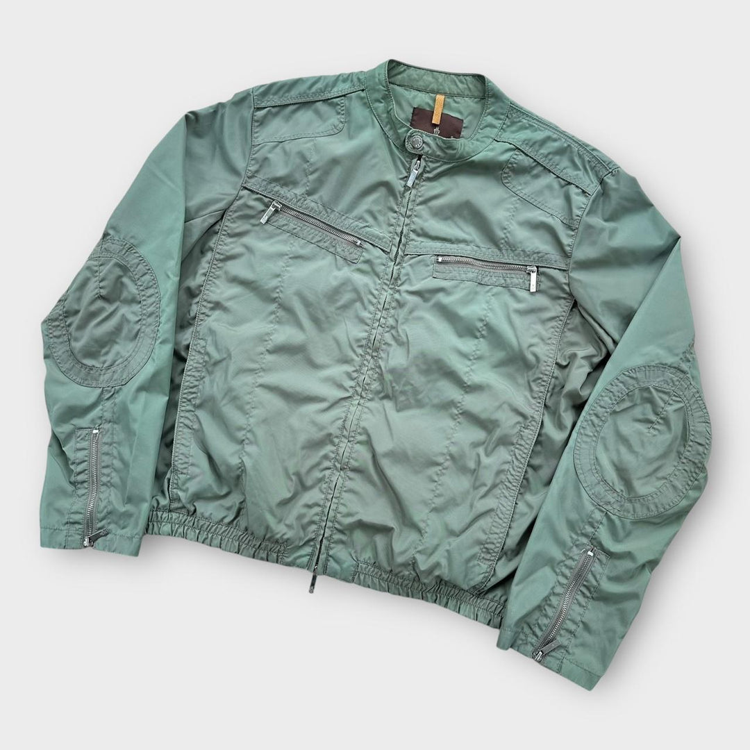 Moncler bikerjakke - størrelse 5 (dame XL)